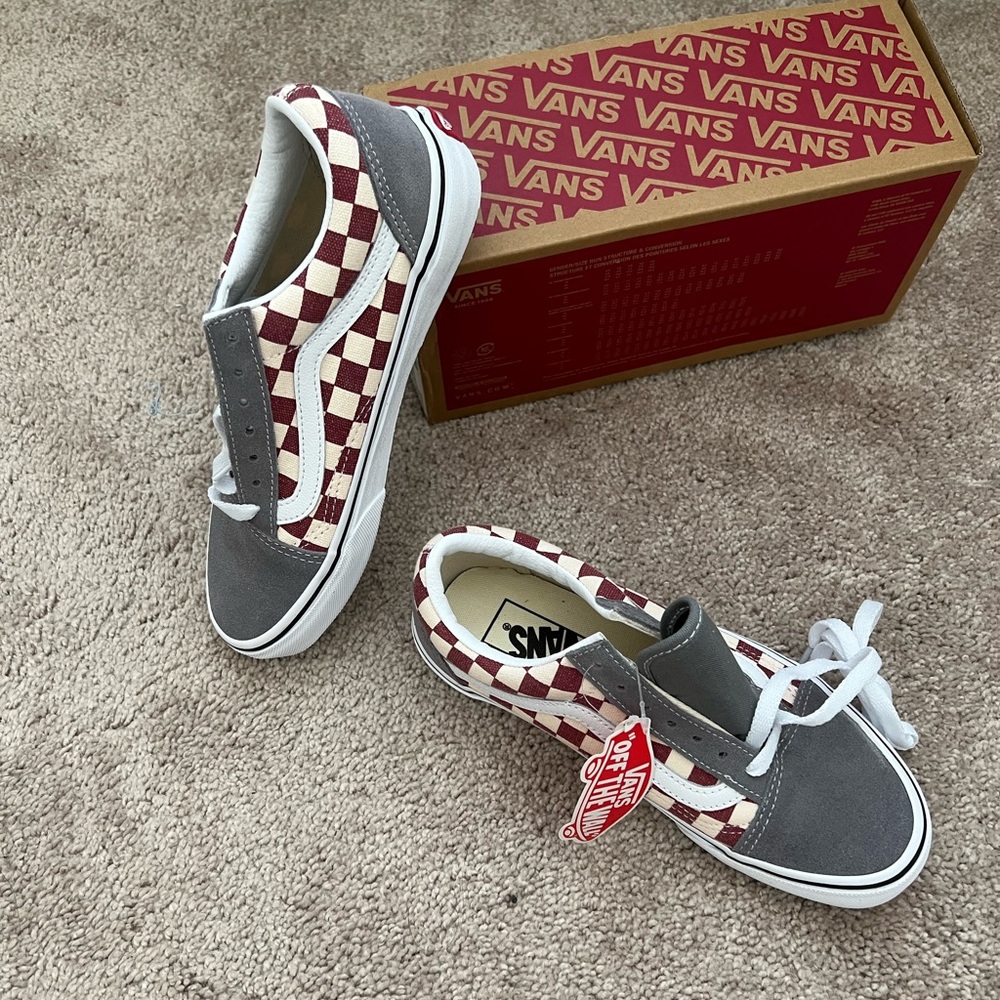 New Old Skool Checkerboard Vans